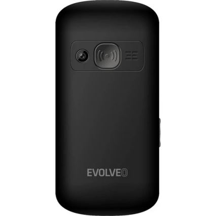 Evolveo - EasyPhone XS, mobilní telefon pro seniory černá