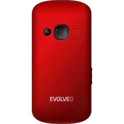 Evolveo - EasyPhone XS, mobilní telefon pro seniory červená