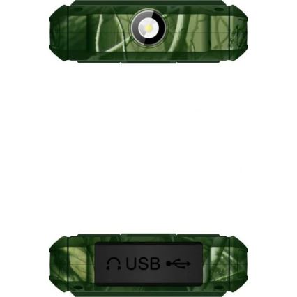 Evolveo-StrongPhone H1, vodotěsný Dual SIM telefon, lovecká kamufláž