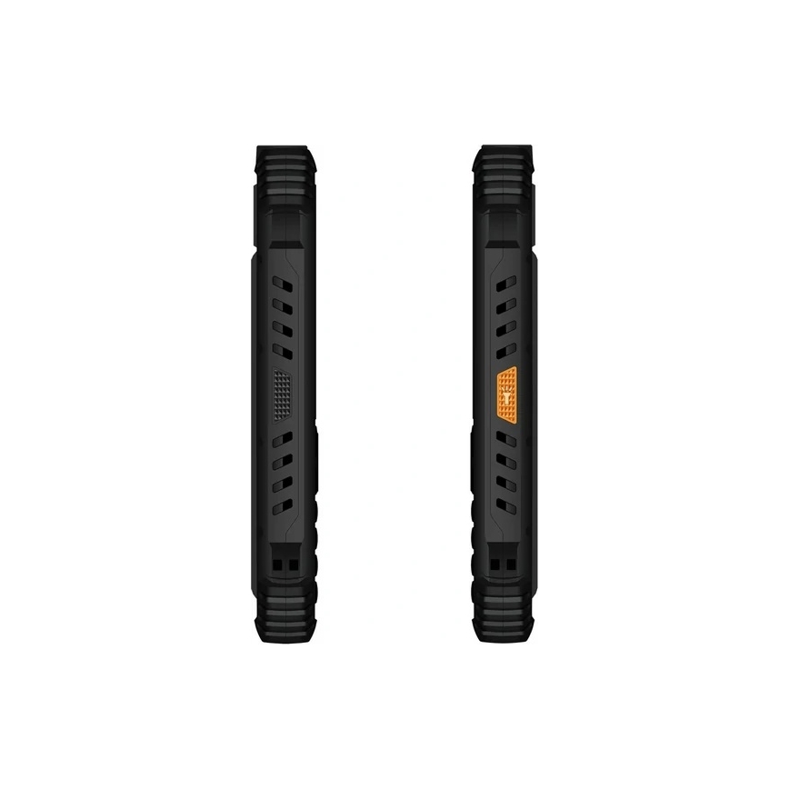 Evolveo-StrongPhone Q1, vodotěsný Dual SIM telefon, černo-oranžový