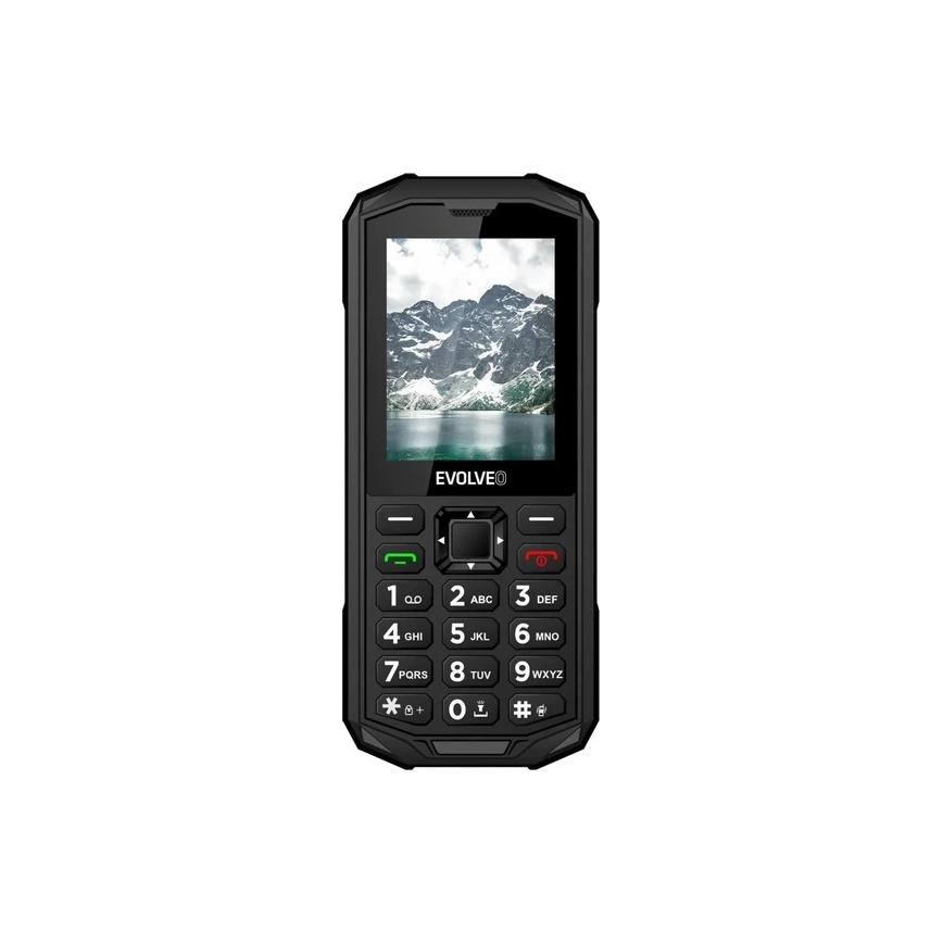 Evolveo - StrongPhone X5, vodotěsný Dual SIM telefon, černo-šedý