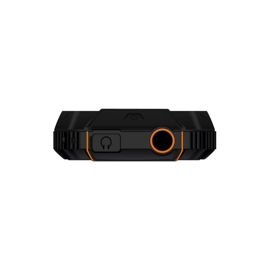 Evolveo - StrongPhone Z6, vodotěsný Dual SIM telefon černá/oranžová