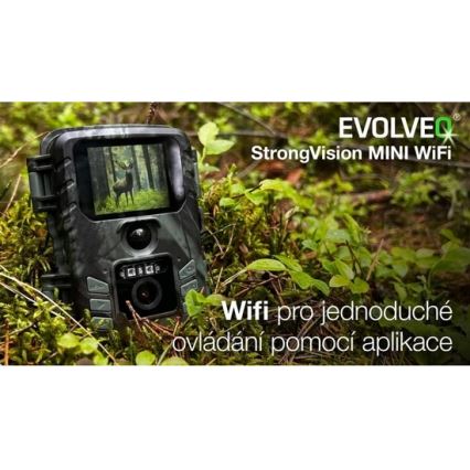 Evolveo - StrongVision MINI WiFi,fotopast/bezpečnostní kamera s aplikací
