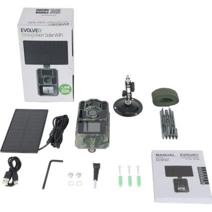 Evolveo - StrongVision Solar Wi-Fi, fotopast s Wi-Fi a solárním panelem