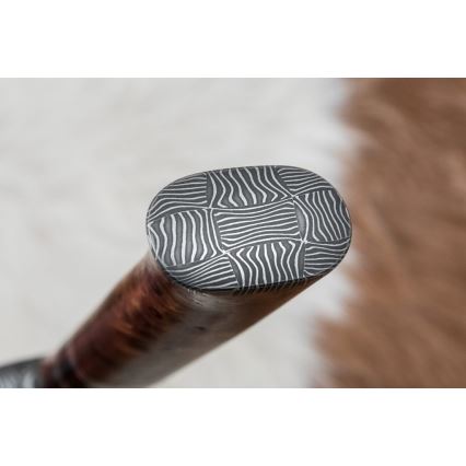 Exkluzivní damaškový nůž 13,8 cm olše/eben
