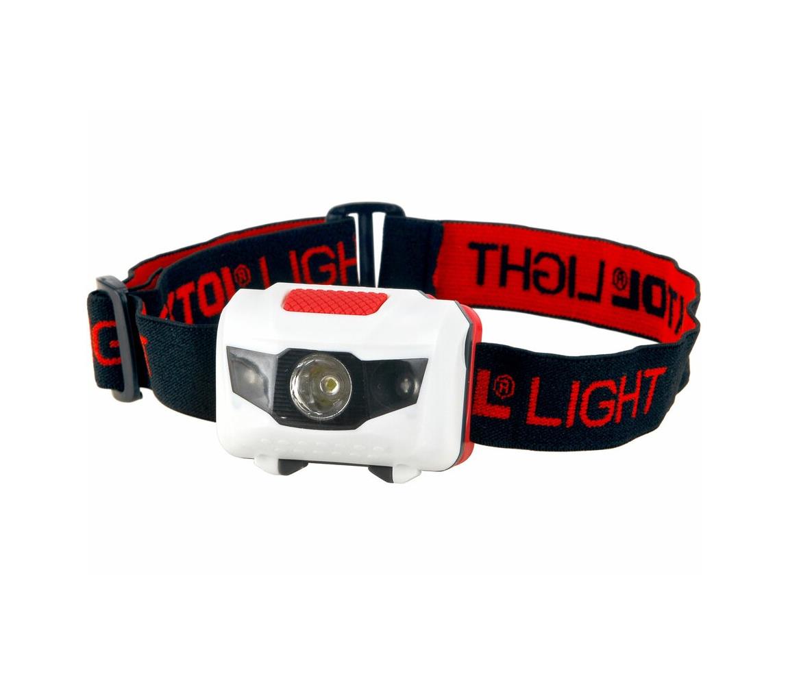 Extol Extol - LED Čelovka s červeným světlem LED/1W/3xAAA černá/červená MB0002