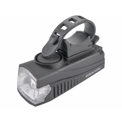 Extol - LED Nabíjecí svítilna s klaksonem na kolo LED/5W/1200 mAh/3,7V IPX4