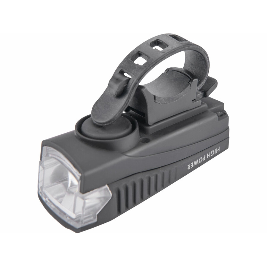 Extol - LED Nabíjecí svítilna s klaksonem na kolo LED/5W/1200 mAh/3,7V IPX4