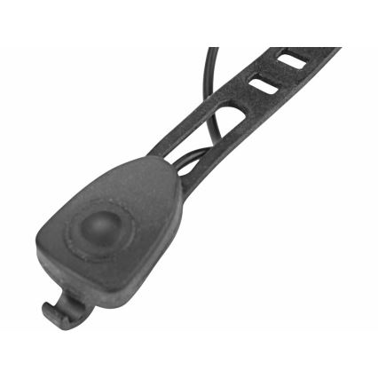 Extol - LED Nabíjecí svítilna s klaksonem na kolo LED/5W/1200 mAh/3,7V IPX4