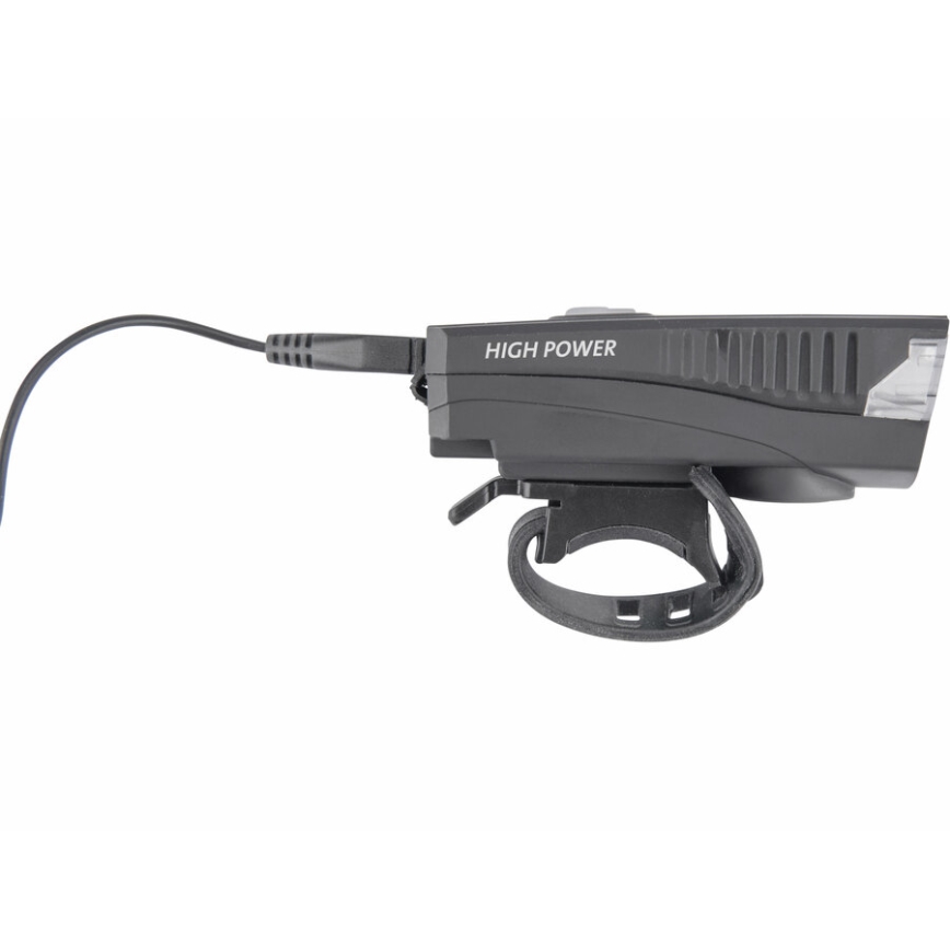 Extol - LED Nabíjecí svítilna s klaksonem na kolo LED/5W/1200 mAh/3,7V IPX4