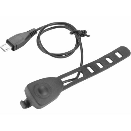 Extol - LED Nabíjecí svítilna s klaksonem na kolo LED/5W/1200 mAh/3,7V IPX4