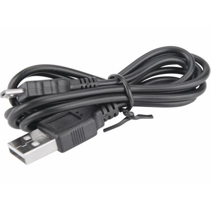 Extol - LED Nabíjecí svítilna s klaksonem na kolo LED/5W/1200 mAh/3,7V IPX4