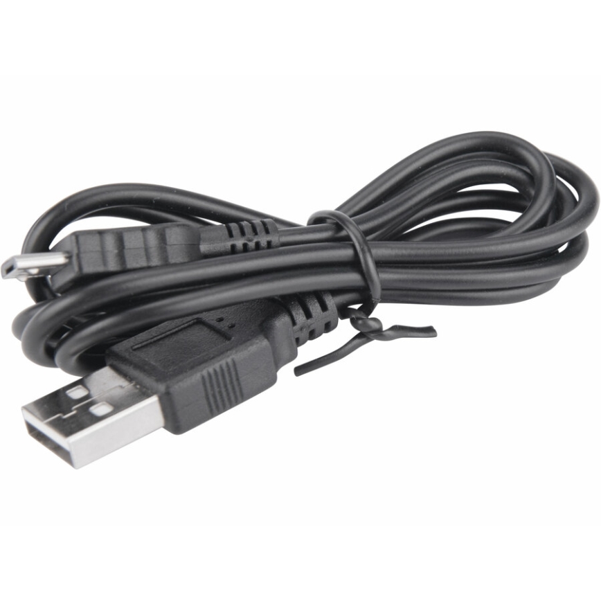 Extol - LED Nabíjecí svítilna s klaksonem na kolo LED/5W/1200 mAh/3,7V IPX4