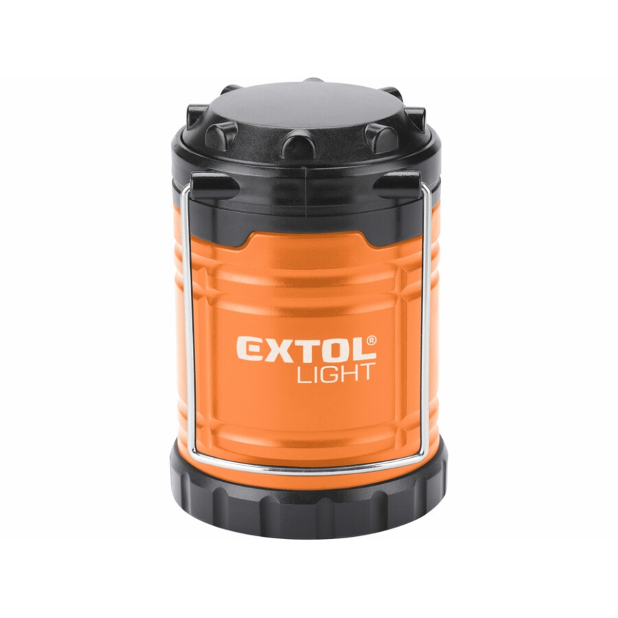 Extol - LED Přenosná lampa LED/3xAA oranžová/černá