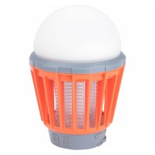 Extol - LED Přenosná lampa s lapačem hmyzu LED/3W/2000 mAh/3,7V IPX6