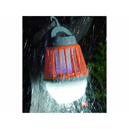 Extol - LED Přenosná lampa s lapačem hmyzu LED/3W/2000 mAh/3,7V IPX6