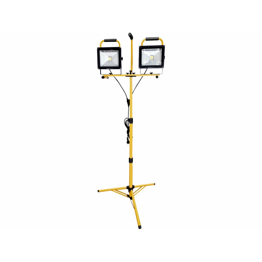 Extol - LED Reflektor se stojanem 2xLED/30W/230V IP65