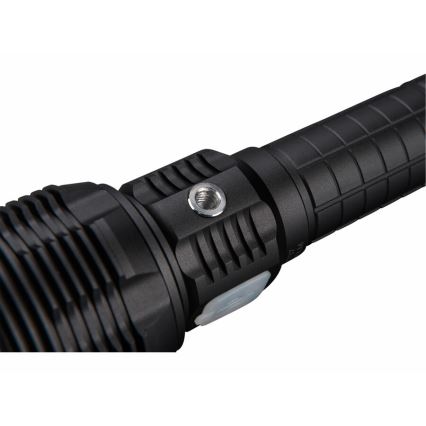 Extol - LED Stmívatelná nabíjecí svítilna s powerbankou LED/60W/10000 mAh 8000 lm IPX4 černá