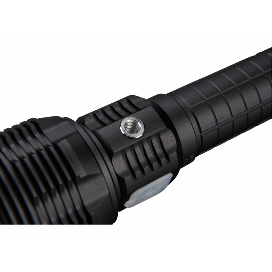 Extol - LED Stmívatelná nabíjecí svítilna s powerbankou LED/60W/10000 mAh 8000 lm IPX4 černá