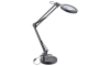 Extol - LED Stmívatelná stolní lampa s lupou LED/7W/5V 2900/4500/7500K černá