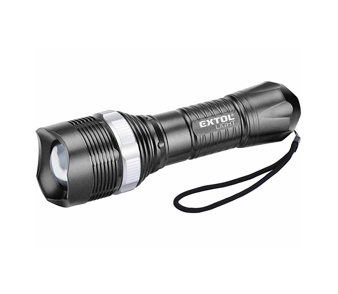 Extol Extol - LED Svítilna LED/1W/3xAA černá MB0273