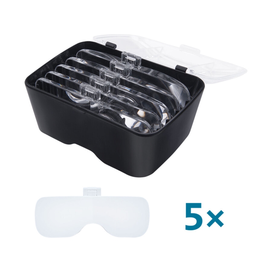 Extol - Nabíjecí brýle s lupou a osvětlením LED/300 mAh