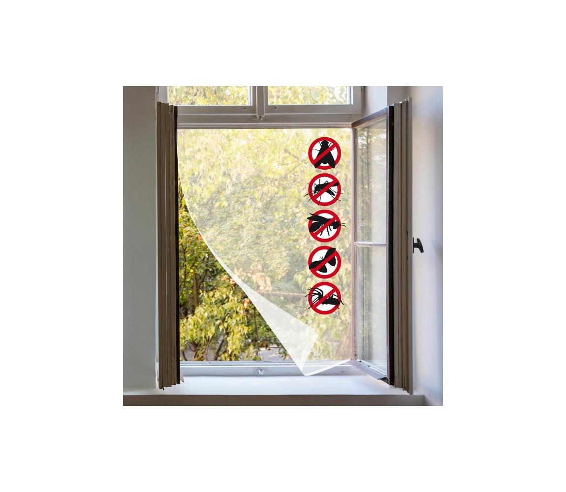Extol Craft síť okenní proti hmyzu, 130x150cm, PES, 99122