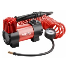 Extol Premium - Kompresor do auta 12V s taškou a příslušenstvím