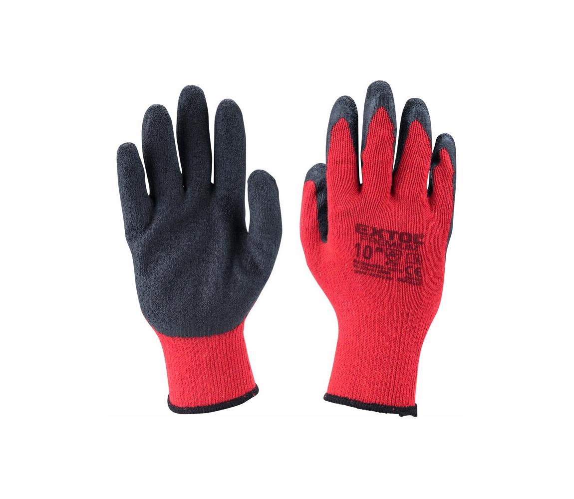 Extol Extol Premium - Pracovní rukavice velikost 10" červená/šedá MB0330
