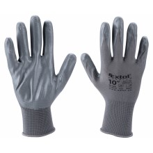 Extol Premium - Pracovní rukavice velikost 10" šedá