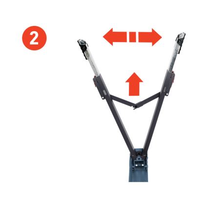 Extol Premium - Skládací stavební koza