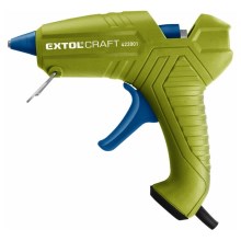 Extol - Tavná lepící pistole 100W/230V zelená/modrá