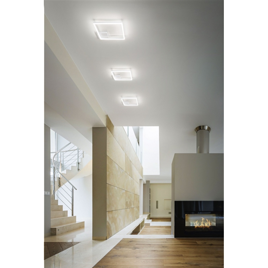 Fabas Luce 3394-23-102 - LED Stmívatelné stropní svítidlo BARD LED/22W/230V 4000K bílá