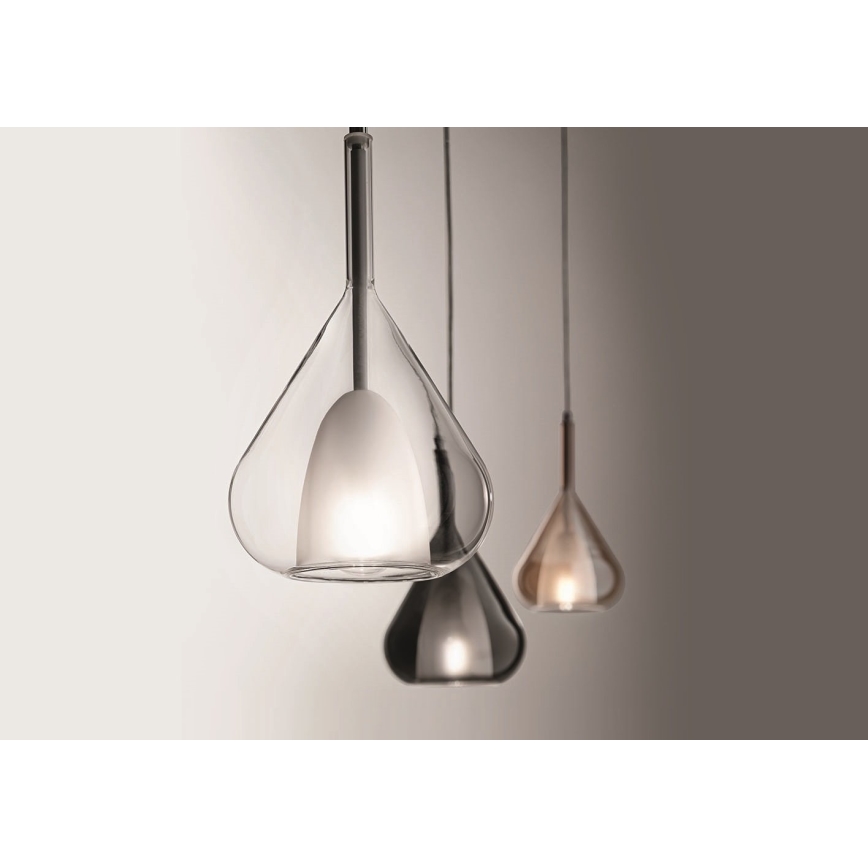 Fabas Luce 3481-40-241 - Lustr na lanku LILA 1xE27/40W/230V čirá