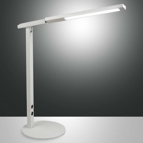 Fabas Luce 3550-30-102 - LED Stmívatelná stolní lampa IDEAL LED/10W/230V 3000-6000K bílá