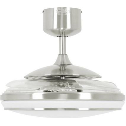 FANAWAY 211036 - LED Stropní ventilátor EVO1 LED/40W/230V matný chrom + dálkové ovládání