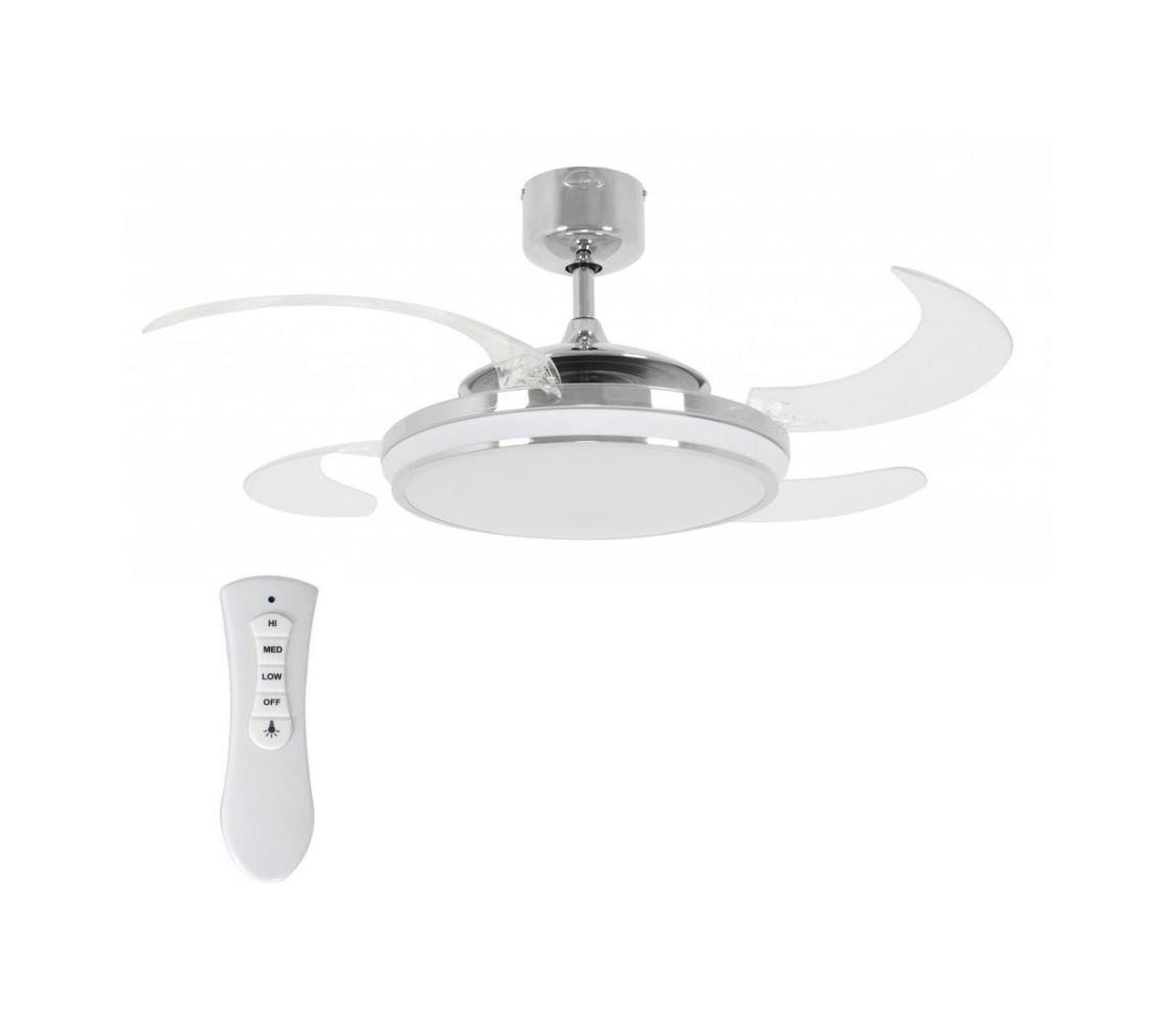 FANAWAY FANAWAY 211036 - LED Stropní ventilátor EVO1 LED/40W/230V chrom FAN00054