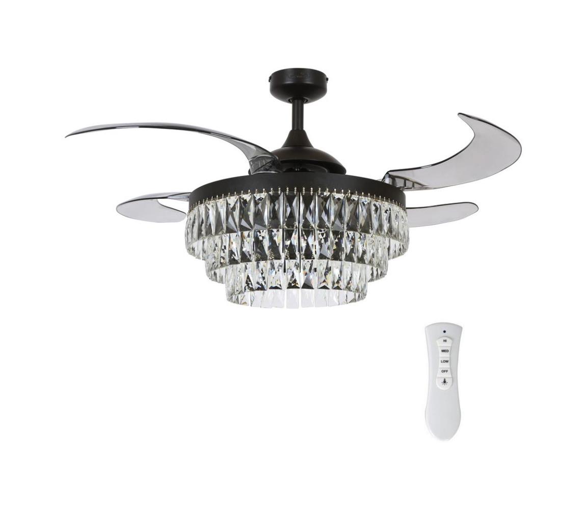 FANAWAY FANAWAY 212922 - LED Stropní ventilátor VEIL 6xE14/4,5W/230V černá FAN00165