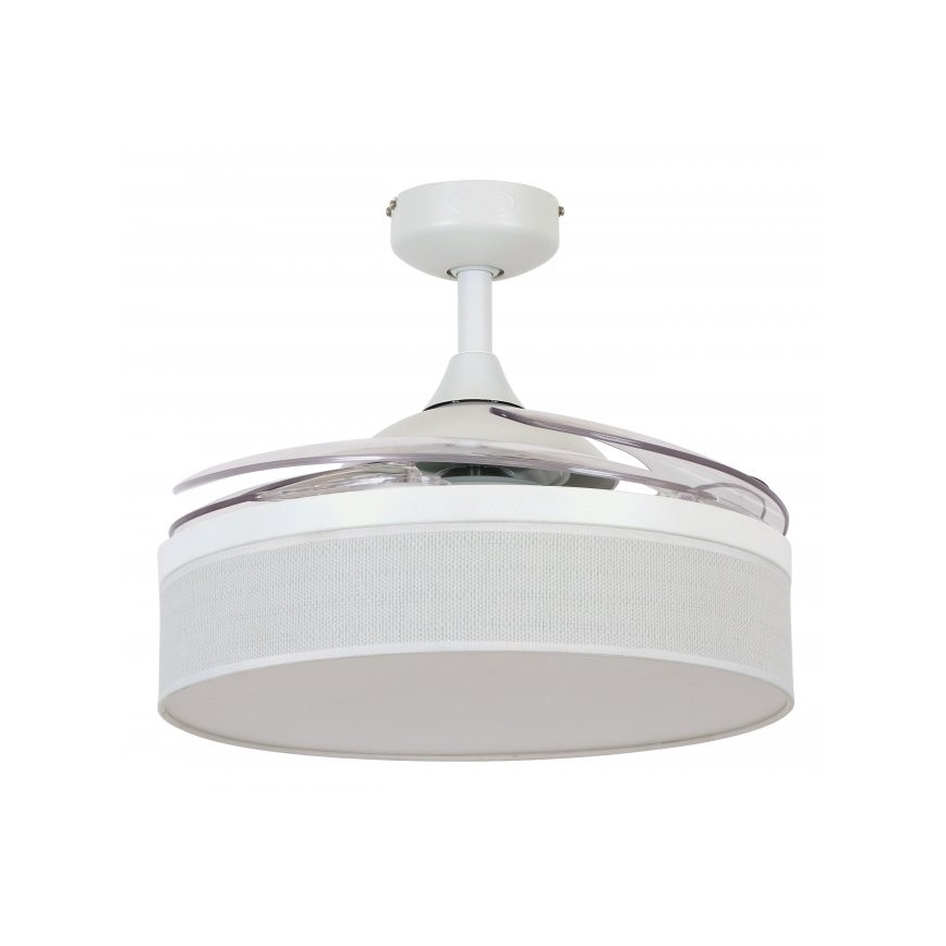 FANAWAY 511030 - LED Stropní ventilátor FRASER 3xE27/20W/230V bílá + dálkové ovládání
