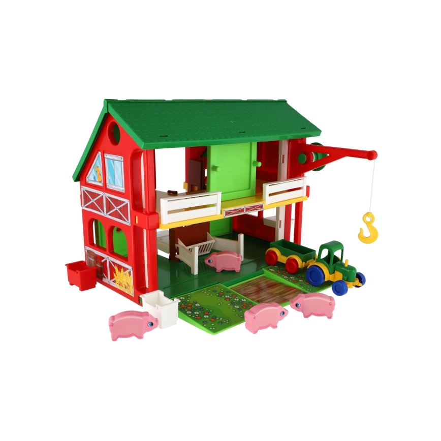 Farmářský domeček s příslušenstvím