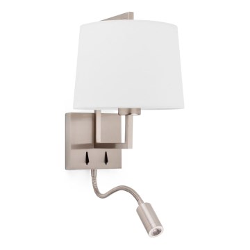 FARO 20172 - LED Nástěnné svítidlo FRAME 1xE27/15W/230V + LED/3W