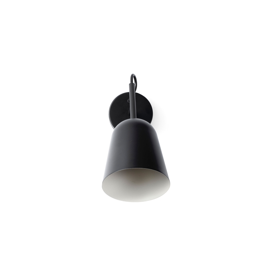 FARO 28257 - Nástěnná lampa STUDIO 1xE14/8W/230V černá