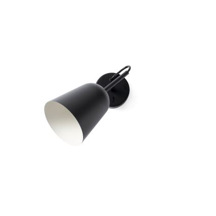 FARO 28257 - Nástěnná lampa STUDIO 1xE14/8W/230V černá