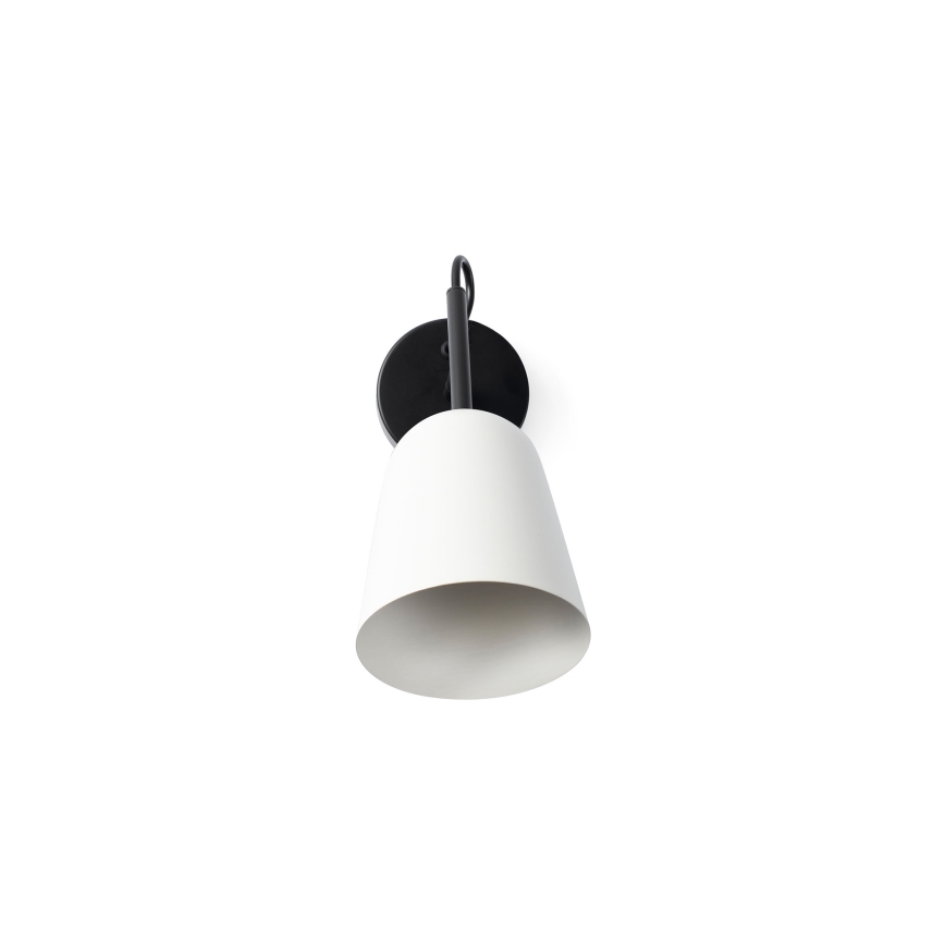 FARO 28258 - Nástěnná lampa STUDIO 1xE14/8W/230V bílá/černá