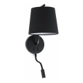 FARO 29330 - LED Nástěnná lampička BERNI 1xE27/20W/230V + LED/3W