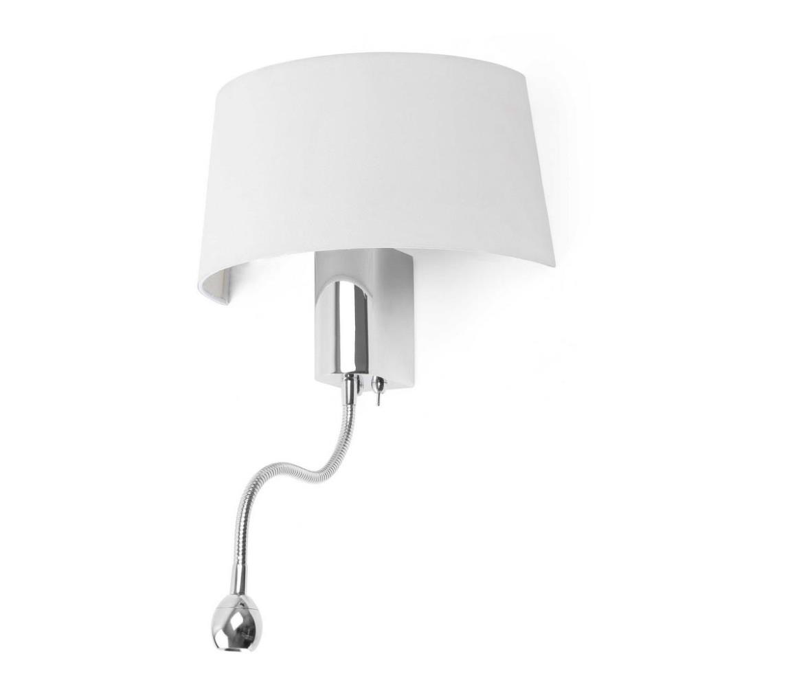 FARO Barcelona FARO 29941 - LED Nástěnné svítidlo HOTEL 1xE27/15W/230V + LED/1W FA29941