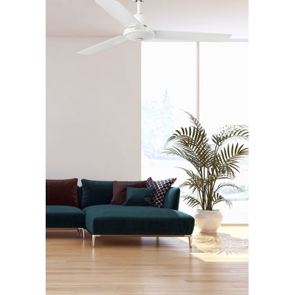 FARO 33005 - Stropní ventilátor ECO INDUS bílá