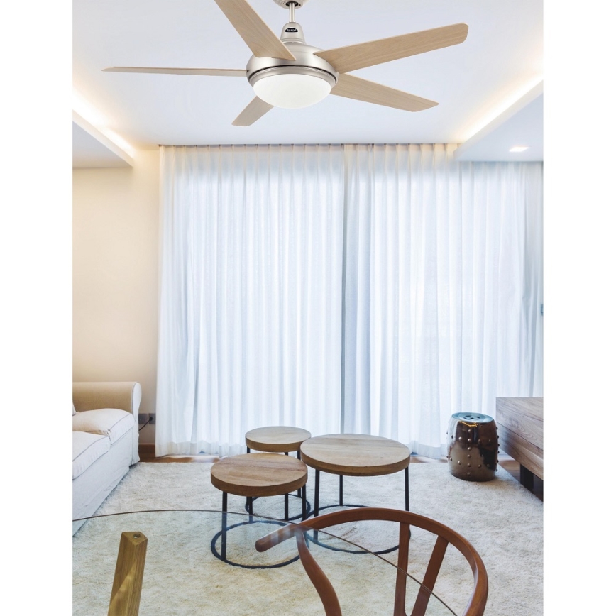 FARO 33137 - Stropní ventilátor OVNI 2xE27/40W/230V