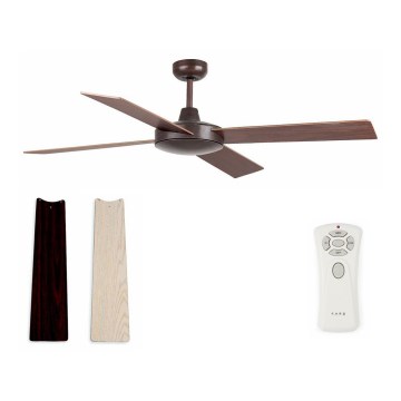 FARO 33351 - Stropní ventilátor MALLORCA pr. 132 cm + dálkové ovládání