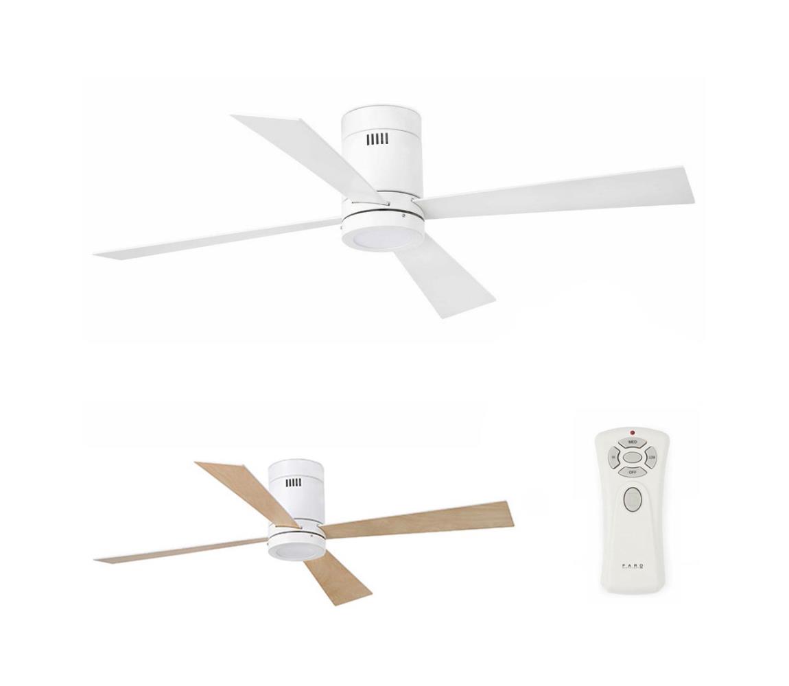 FARO Barcelona FARO 33372 - Stropní ventilátor TIMOR LED/12W/230V FA33372